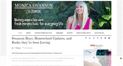 Desktop Screenshot of monicaswanson.com