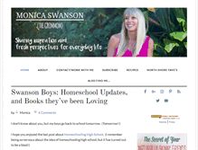 Tablet Screenshot of monicaswanson.com